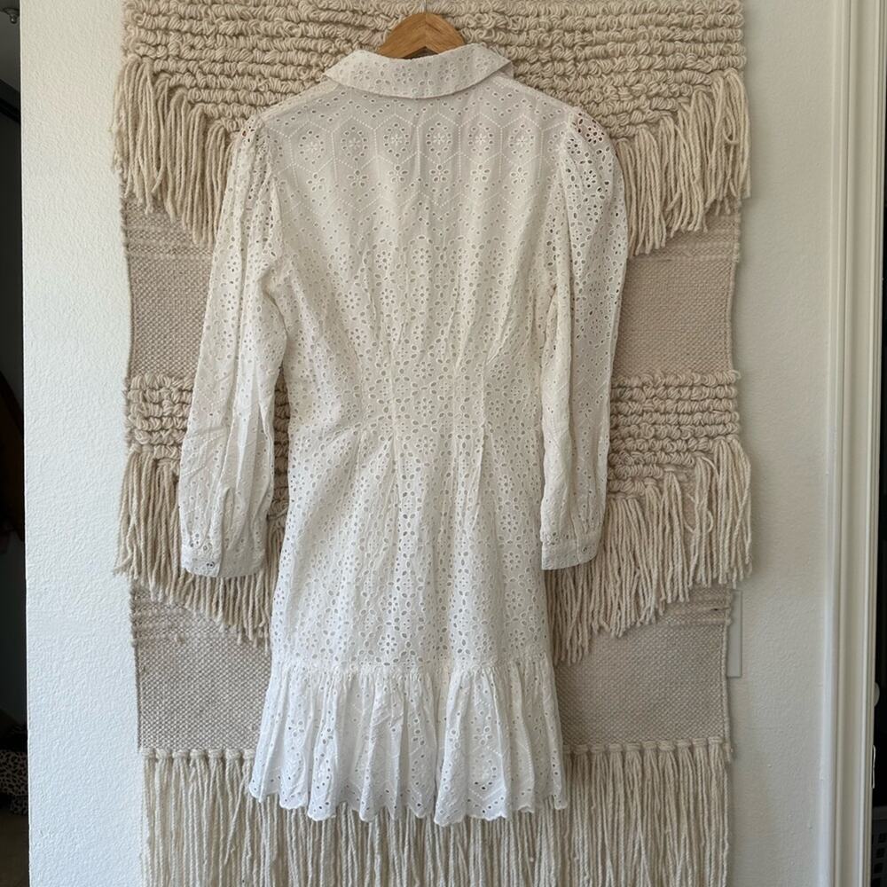 Veronica Beard Kylan Eyelet Dress - Picture 8 of 8